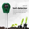 Analog 3-in-1 Professional Tools Soil Detector PH Moisture Sunlight Tester Sensor Kits Suitable For Gardens Farms Swimming