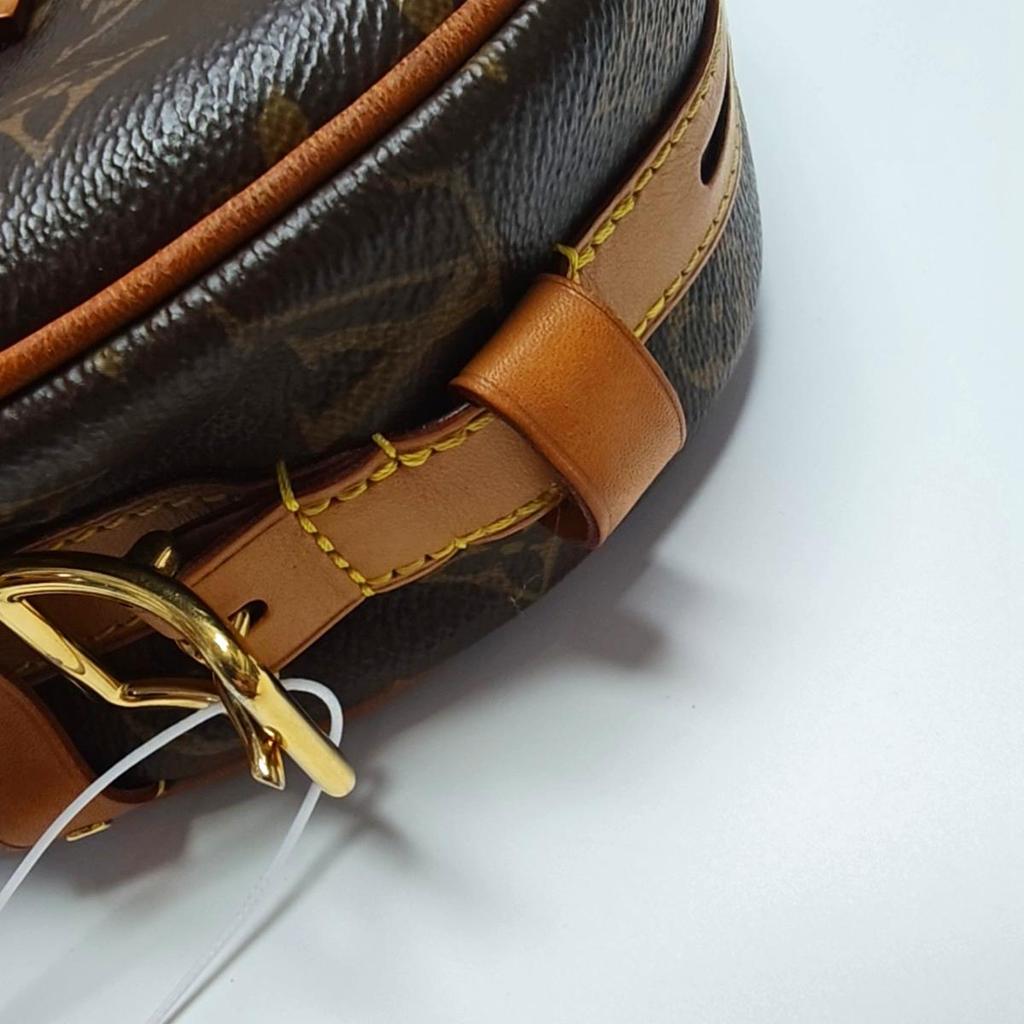 [Pre-Owned] Boite Chapeau Souple Monogram Coated Canvas Round Bag - Good #1D1SPG6