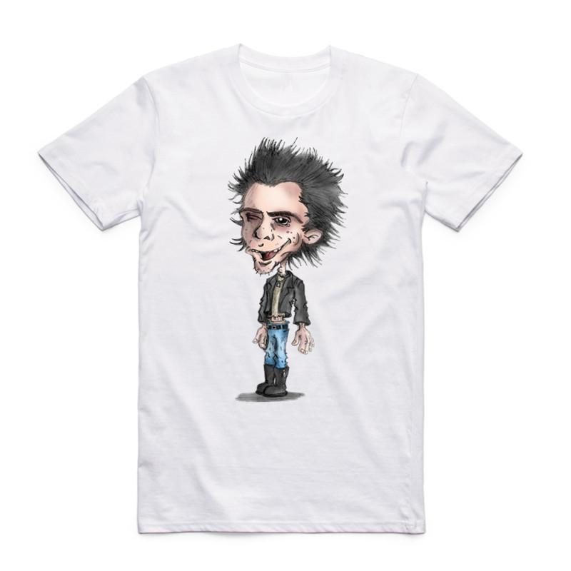 2019 Summer Fashion Unisex Print Sid Vicious Dead Headline T-shirt Punk Rock O Neck Short Sleeves Unisex T Shirt