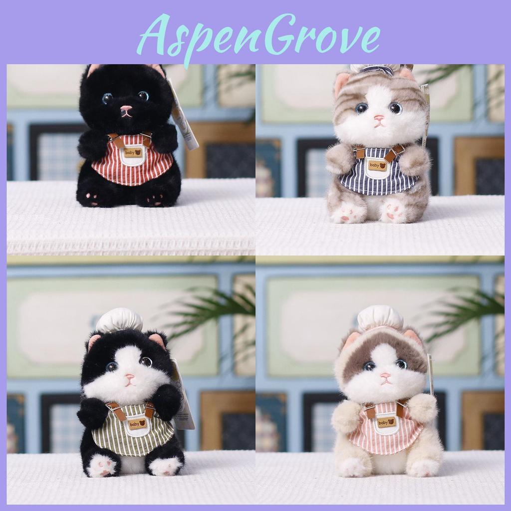 Cute Cat Plush Doll With Pp Cotton Filling For Home Decor And Collectors