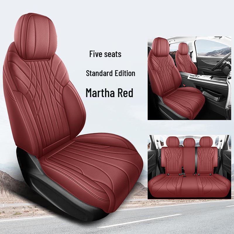 NNL Chery Tiggo 9 Custom Leather Car Seat Covers for 5 & 7-Seaters, Perforated and Sporty.