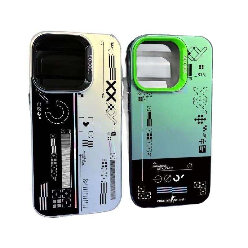 CS классическая игра Чехол для телефона iPhone 18 Pro Max 16/15/14 Plus лазерная гравировка 13 iPhone 12 IMD жесткий