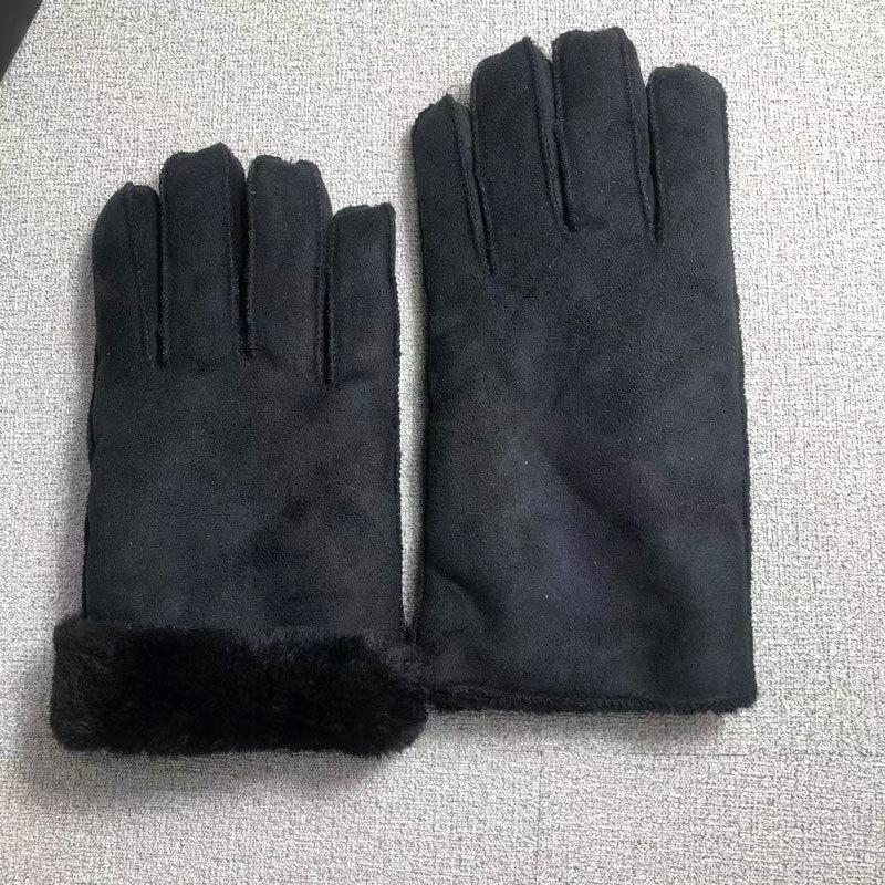 Men's Winter Imitation Fur Integrated Gloves