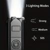 Portable LED Flashlight with Zoom, Rechargeable Bright Torch for Home, Car Repair & Outdoor Activities