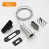 Magnetic Automatic Invisible Magnetic Lock Push-Open Design Silent Operation Concealed Lock Anti-theft Function One Press Open