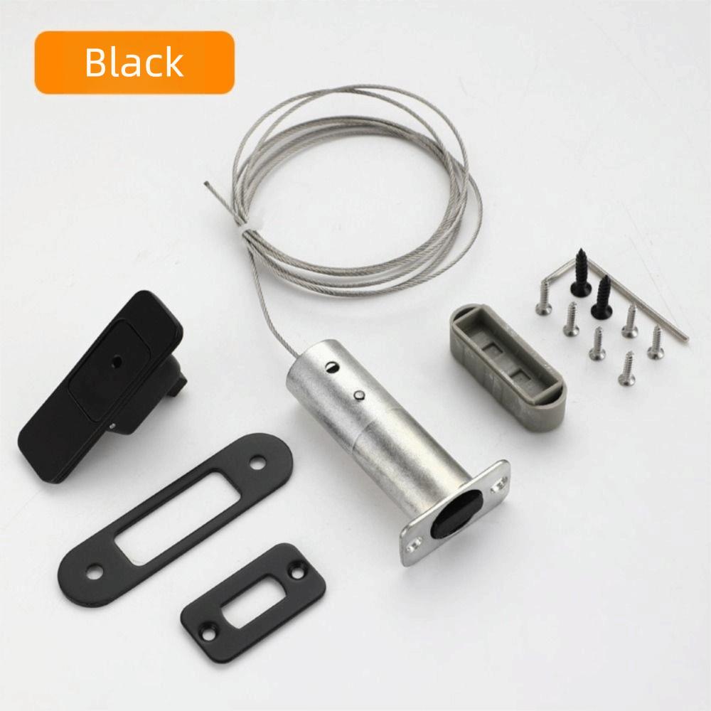 Magnetic Automatic Invisible Magnetic Lock Push-Open Design Silent Operation Concealed Lock Anti-theft Function One Press Open