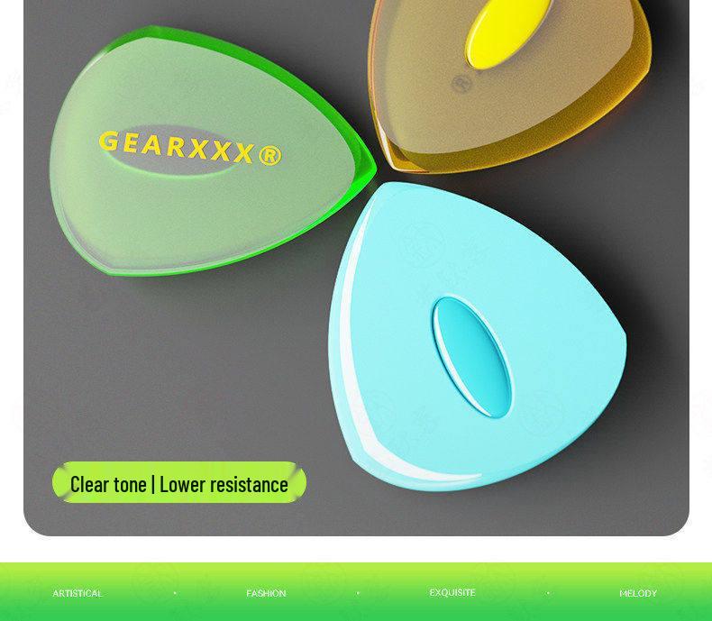 GEARXXX NGAP Нескользящий медиатор для акустической и электрогитары для скоростной игры и специальных видов боя