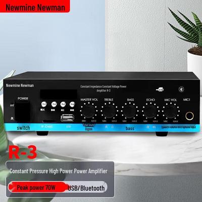 Newmine R15 Профессиональный Bluetooth-усилитель для общественного вещания, штекер CN (адаптер в комплекте)
