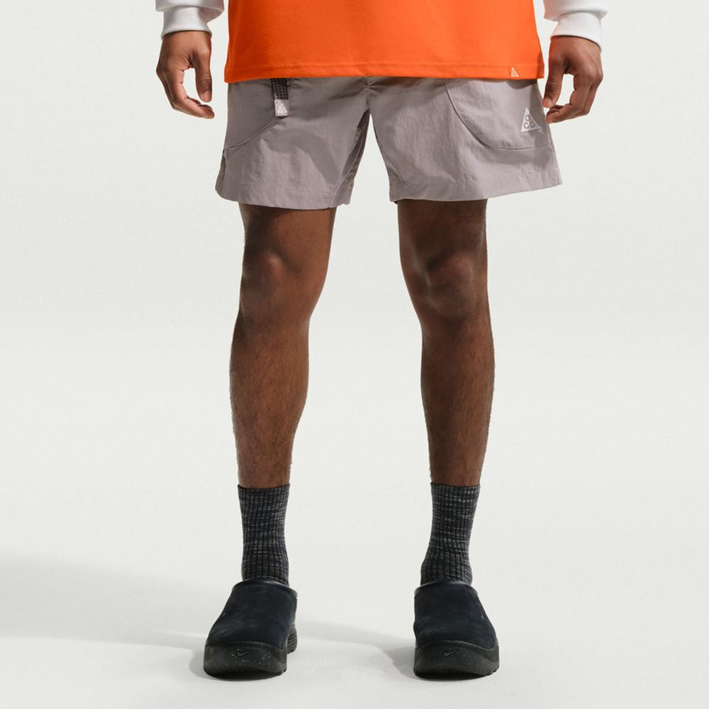 Men's Shorts Nike ACG Casual Shorts Men's Light Gray Purple Moderate