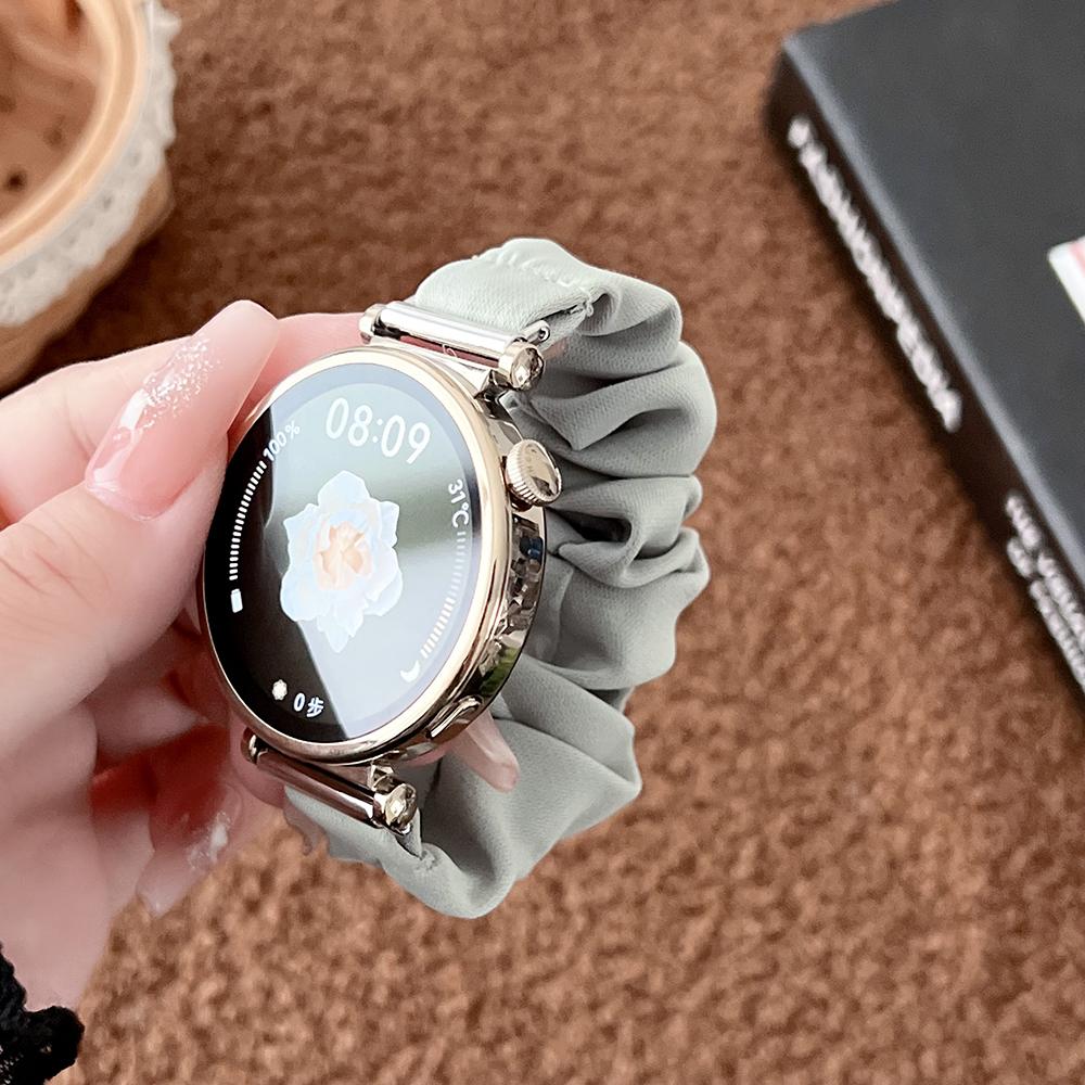 20/22mm Scrunchie Elastic Stretchy Band Strap for Samsung Galaxy Watch 7 /6/5/4 40&44mm/Classic 6 43&47mm/Watch 5 Pro/ Venu 3S 2S 2