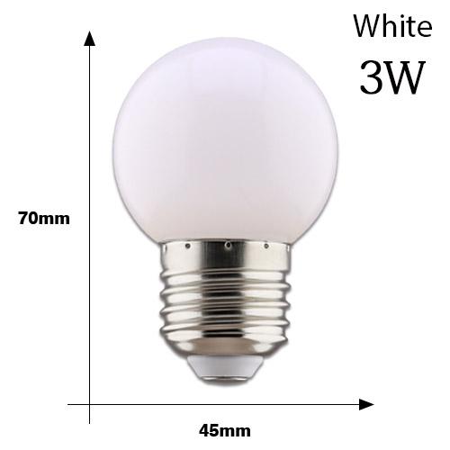 10 шт. светодиодных ламп E27 светодиодная лампа 3 Вт 1 Вт AC 220 В лампочка холодный теплый белый цвет больше цветов Lampada светодиодный прожектор Bombilla домашний декор маленькая лампочка