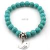 1Pcs Fashion Turquoise Bracelet Bohemian Turquoise Bead Bracelet