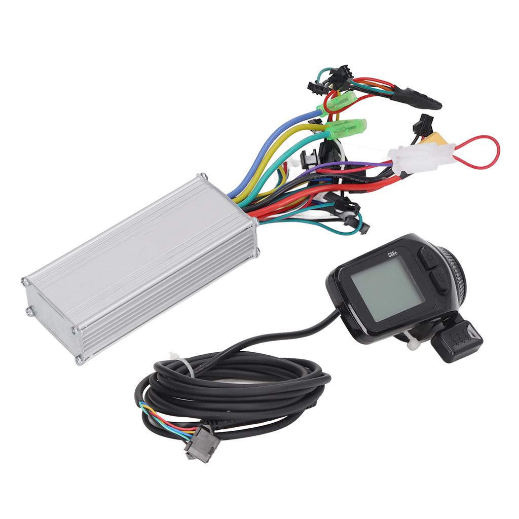 Контроллер двигателя велосипеда комплект 28A 3648V 500W S886LCD измеритель алюминиевый сплав скутер бесщеточный контроллер