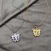 Кулон Ожерелье Бабочка Буквы Леди Нежное Ожерелье Ювелирные Подарки