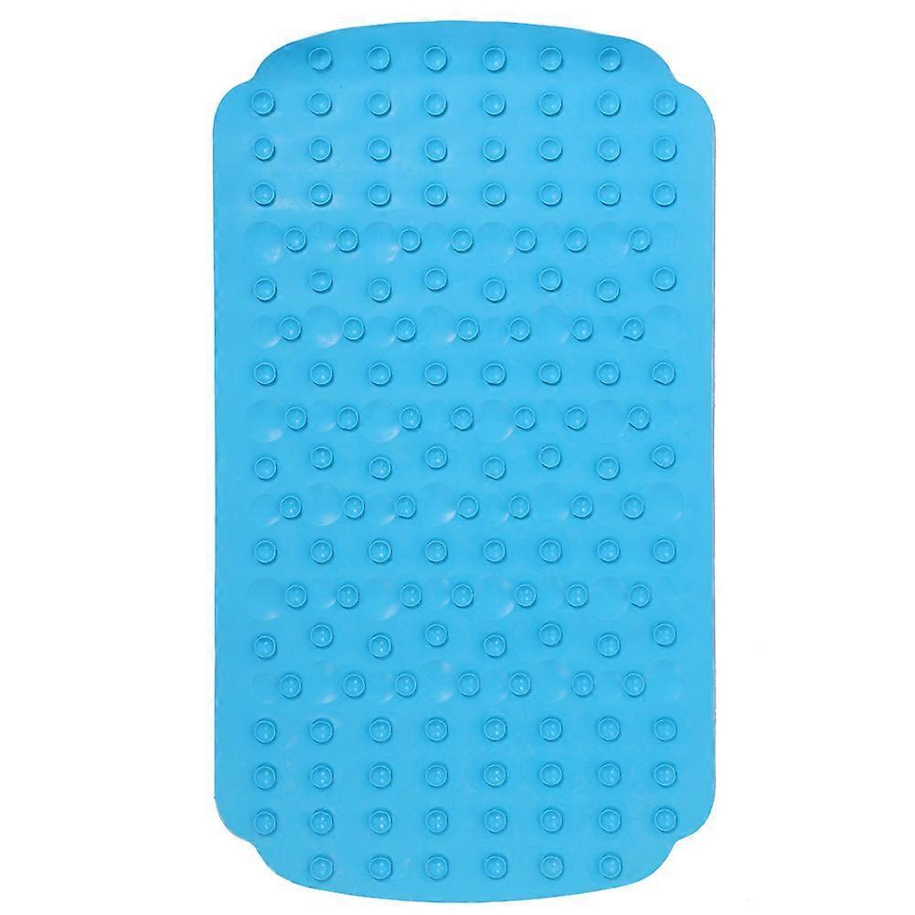 Non-Slip Rubber Bath & Shower Safety Mat, Blue