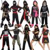 Umorden Halloween Costumes Boys Dragon Ninja Costume Girls Warrior Cosplay Carnival Party Fancy Dress Up for Kids Children