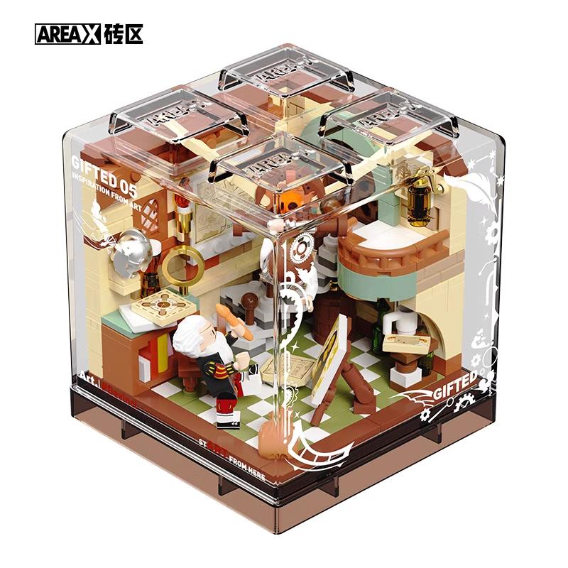Areax Artist Series Box Building Blocks Animation Collection Fashion Game Assembly Model Removable Decoration Toy Gifts