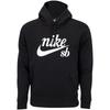 Nike Alphabet Logo Print Long Sleeve Hoodie Men Tops Black CW4383-010