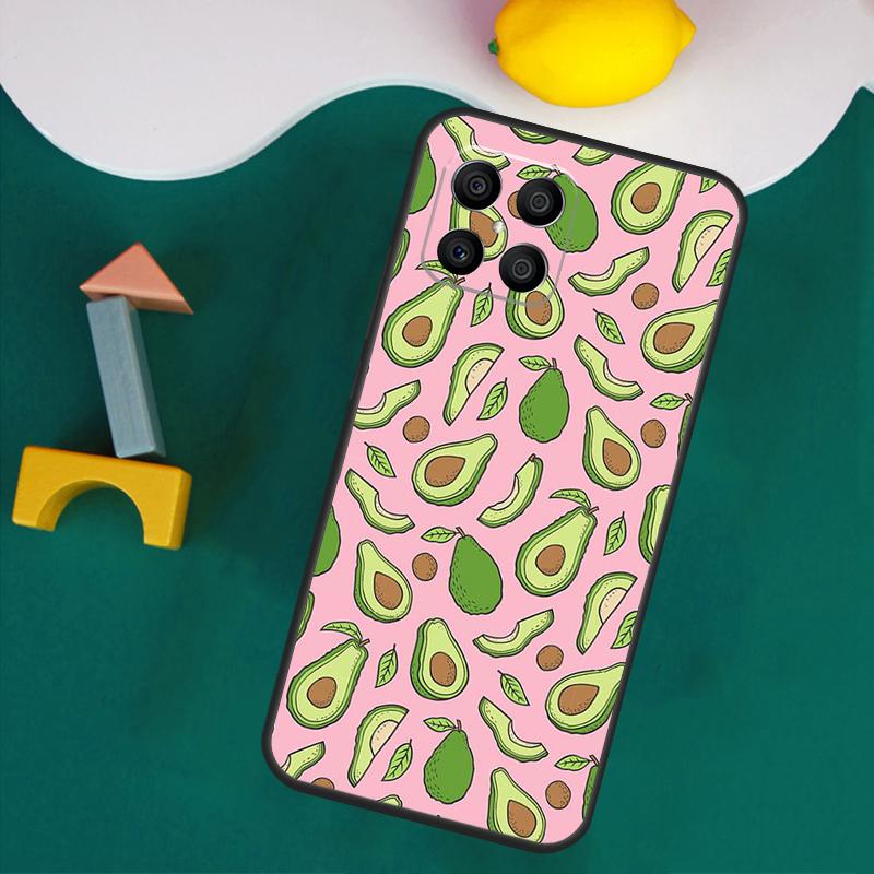 Чехол-коллаж с авокадо для Honor Magic 7 Lite 5 6 Honor 200 Pro 50 70 90 Lite X9a X8a X8 X9 X8b X9c X9b Чехол
