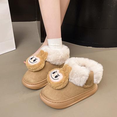 Женские мультяшные зимние утепленные удобные теплые холодные легкие водонепроницаемые нескользящие походные ботинки на толстой подошве с амортизацией для снега