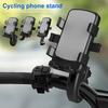 Bike Phone Holder Anti-Shake High Stability Simple Installation 360-Degree Rotating Bike Handlebar Phone Mount Bike Supplies