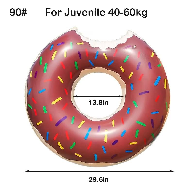 Кольцо для плавания Rooxin Donut, надувной плавательный круг для детей и взрослых, плавательный круг для детей, плавательный круг для игр в воде, оборудование для плавания