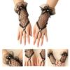 Sexy Fingerless Gloves Lace Proms Gloves for Opera Stage Performances Evening Dinner Women Gloves Lady Gloves