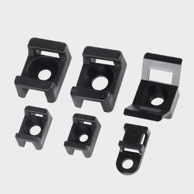 100PCS HC-2 Saddle Wire Cable Tie Mounts Seat Fixed Seat Data Line Winder
