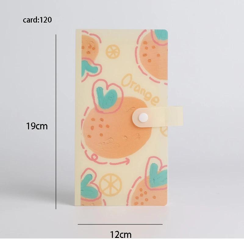 Kpop Albums for Photos Idol Photocard Holder Fruit Collect Book Book Binding Machinebinder Kpop Photo Album