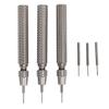 Stainless Steel Watch Band Pin Punches with 3 Extra Needles Strap Replacement Link Pin Remover Tool