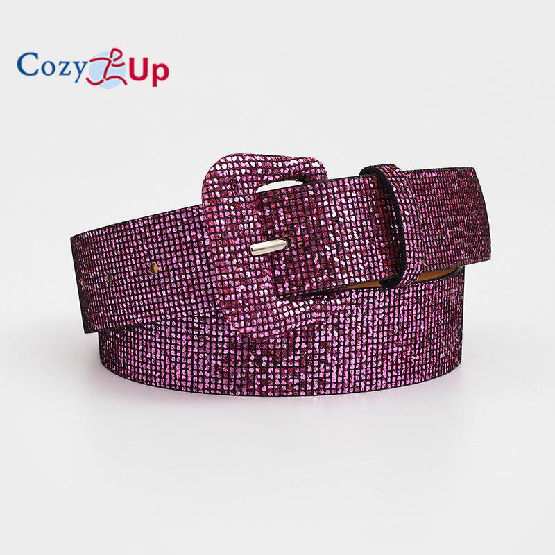 Дамский ретро-стиль с блестками, декоративный пояс, пуховик, зимний широкий пояс для женщин
