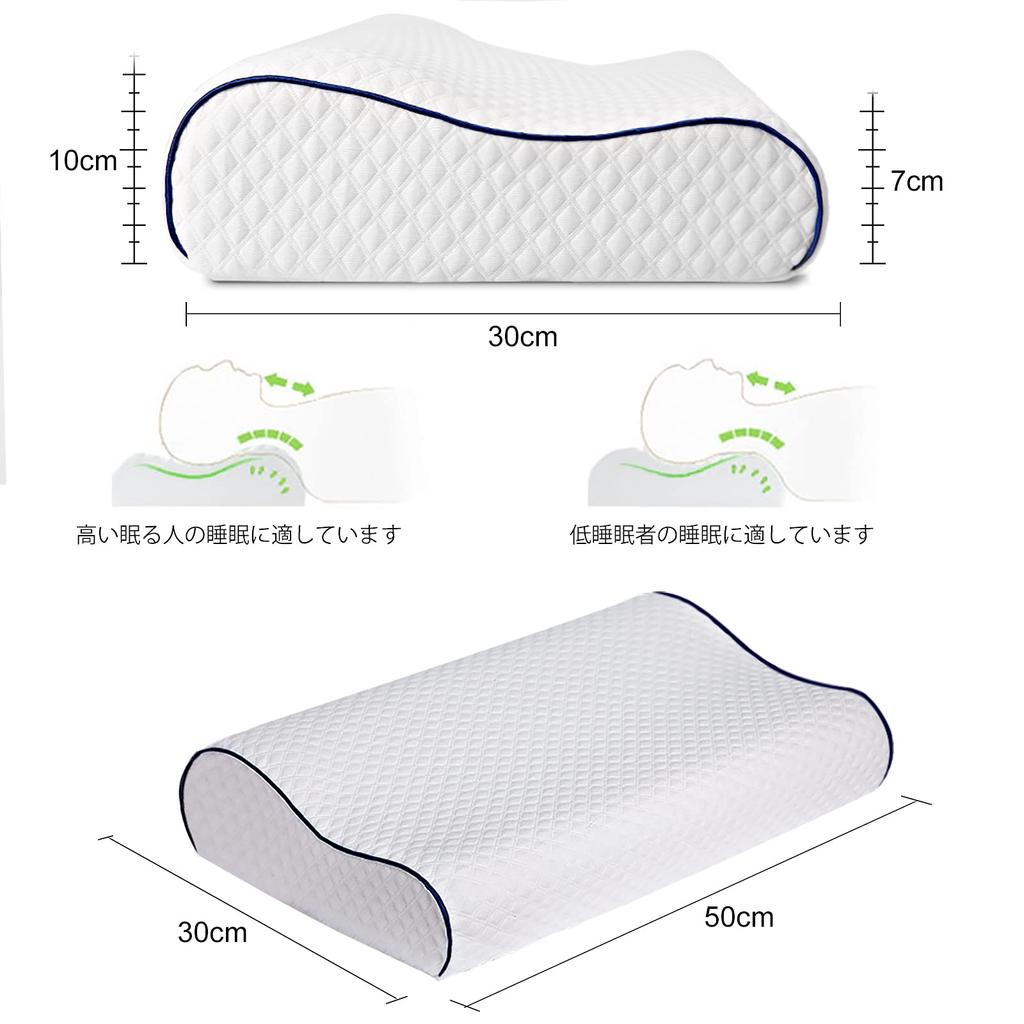Подушка Fityou Sleeping Memory Foam Good Sleep, две высоты на выбор, удобный чехол, подходящий для детей и белая подушка, подушка, подушка,