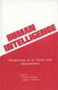 The Human Intelligence : Perspectives On Its Theory and Measurement Book