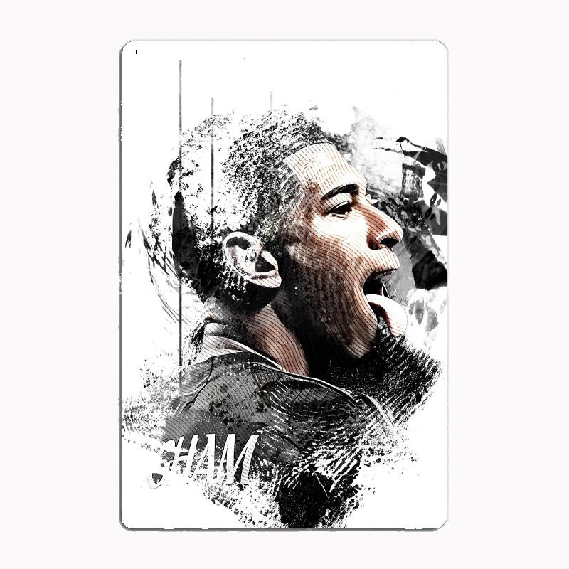 Джуд Беллингем Футбол Спорт Игрок Плакаты Металлический Знак Плакат Гараж Комната Кинотеатр Гостиная Пользовательские Жестяные Винтаж Домашний Декор