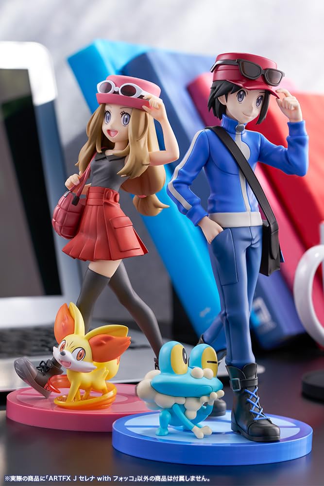 Kotobukiya Серия ARTFX J Серена с Феннекином Масштабная ПВХ фигурка "Покемон" 1/8 Предварительно раскрашенная