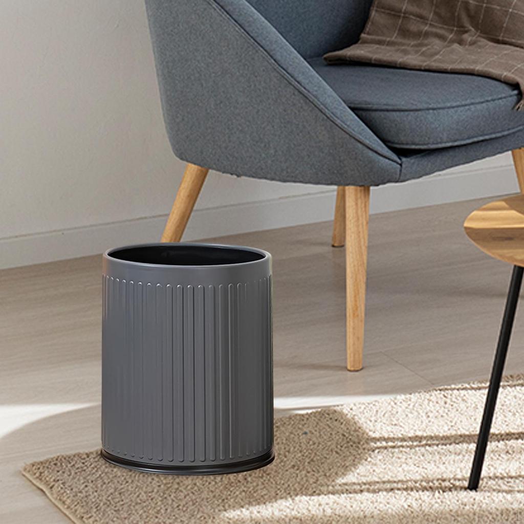 Домашнее мусорное ведро для гостиничного номера с открытым верхом, держатель для отходов большой вместимости