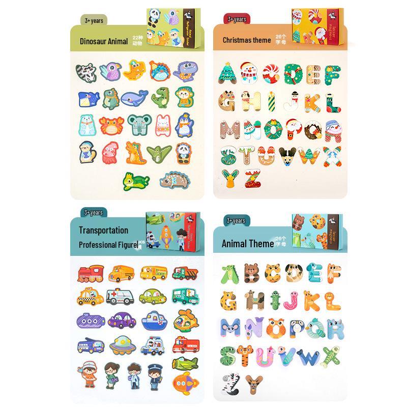 Magnetic Toys for Early Education: Develop Logical Thinking & Pinyin Skills for Ages 1-3
