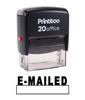 Printtoo Custom Stamp E-MAILED Self Inking Rubber Stamp Office