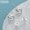 925 Sterling Silver Wedding Jewelry AAA Zircon Fashion Earrings