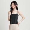 New lightweight and versatile basic tank top with mulberry silk, fashionable and comfortable with chest cushion, bottom tank top for women