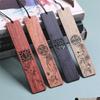 Chinese Style Vintage Bookmark Wooden Book Page Marker Portable Book Clip