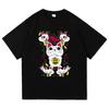 Dandadan Turbo Granny Cat T Shirt Fashion Men/Womne Harajuku Aesthetic Japanese Anime T-Shirt Unisex Cartoon Cotton Tees Shirts