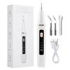 Ультразвуковой электрический dental scaler для чистки зубов, отбеливания, удаления налета и зубного камня, 3 режима, портативный чистящий инструмент, белый