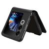 For ZTE Nubia Flip2 5G Case PU Leather+PC Card Holder Mobile Phone Cover