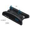3 USB Hub 2.0 Dual Cooling Fan Station Вертикальная подставка для Play Station PS4 Slim/Pro