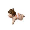 Cartoon Cute Funny Swimming Boy Girl Clown 3D Resin Design Refrigerator Stickers Home Kitchen Sticky Notes Decorations Gifts