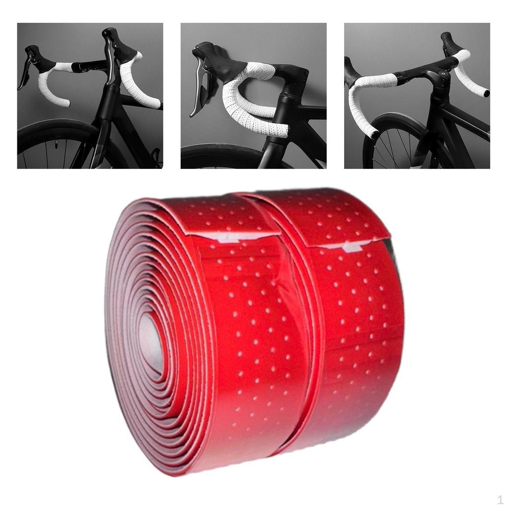 2 шт. обмотки для руля велосипеда, противоударные, из полиуретана и ЭВА, дышащие, для горных велосипедов