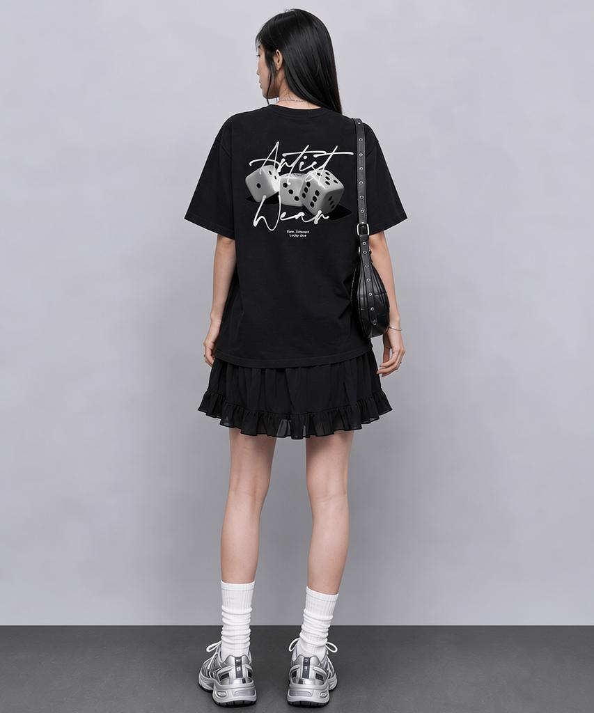 ARTISTWEAR [Atw] Футболка с коротким рукавом "Кубик" - 2 цвета