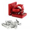 Metal Trailer Buckle, Simulation Trailer Tow Lock Shackle Bracket Set Replacement for Traxxas TRX4
