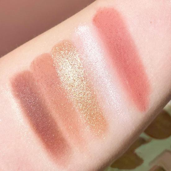 18 г/коробка, лоток для румян, многофункциональный, плотно прижатый, шелковистый, практичный, осветляющая пластина для теней для век для девочек